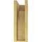 Ekena Millwork 5"W x 10"D x 15"H Classic Legacy Rough Cedar Woodgrain TimberThane Corbel, Primed Tan CORUR05X10X15LGYRCPR - alternate 2